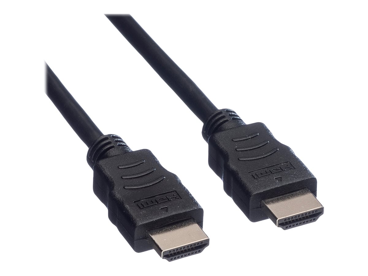 VALUE HDMI High Speed Kabel mit Ethernet, schwarz, 5 m