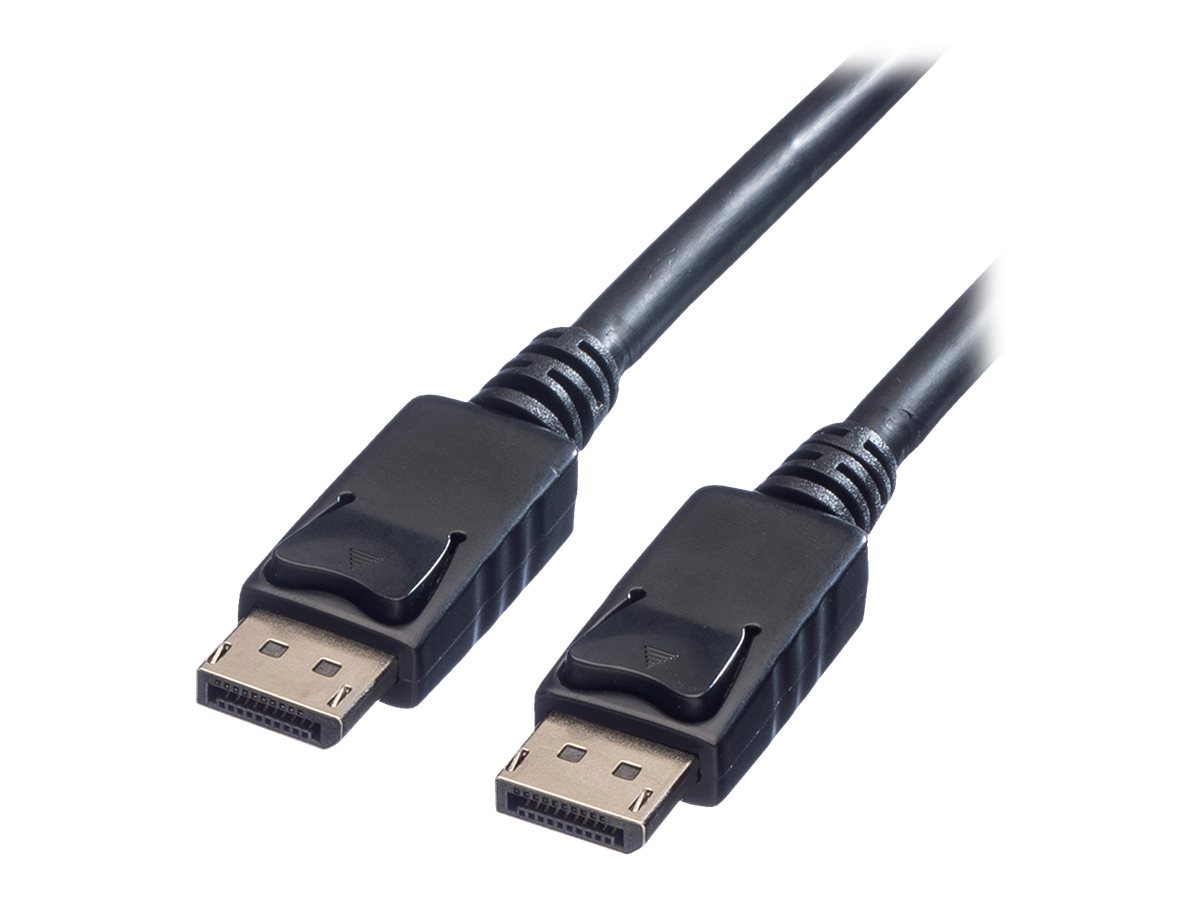 VALUE DisplayPort Kabel, DP ST - ST, LSOH, schwarz, 1,5 m