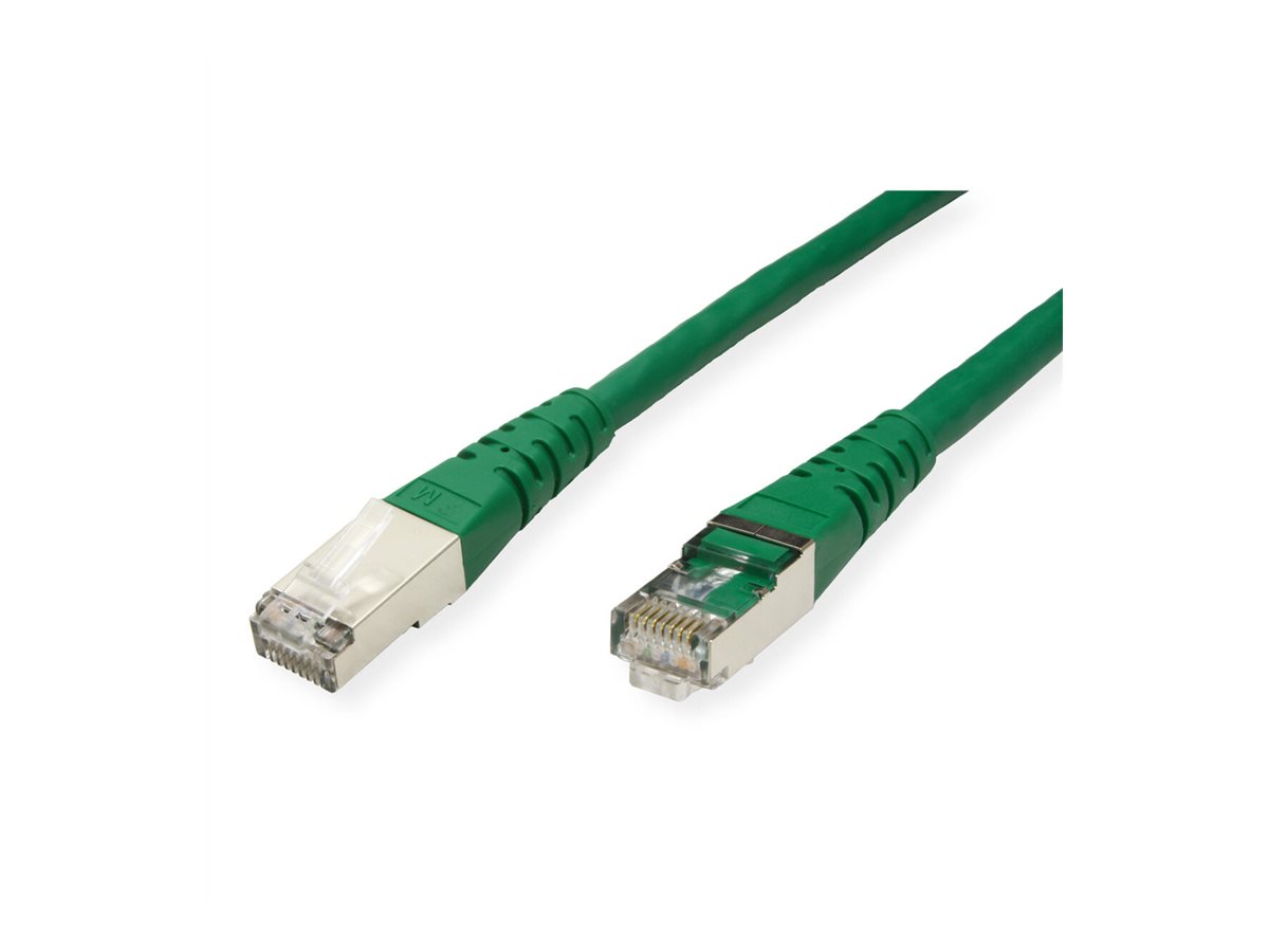 ROLINE Patchkabel Cat.6 (Class E) S/FTP (PiMF), grün, 1,5 m