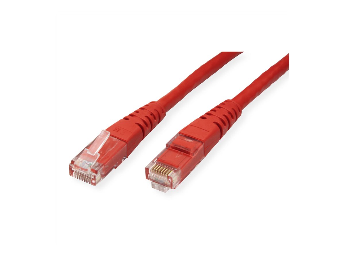 ROLINE Patchkabel Cat.6 (Class E) UTP, rot, 1,5 m