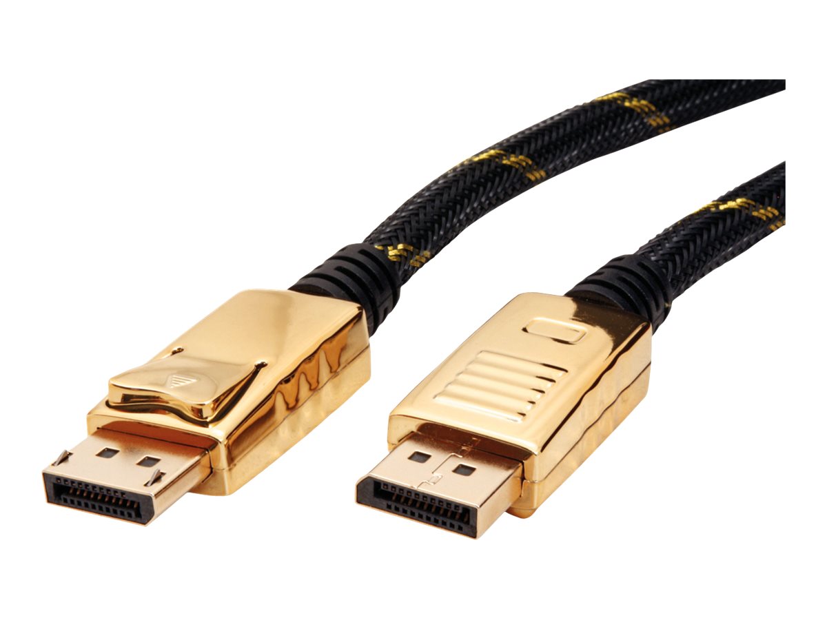 ROLINE GOLD DisplayPort Kabel, DP ST - ST, 2 m