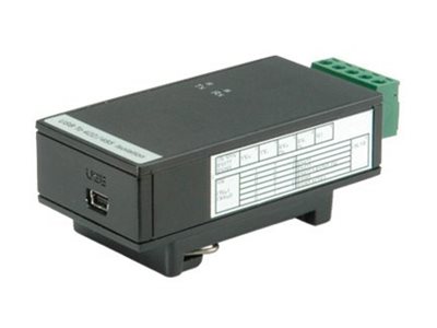 ROLINE USB 2.0 nach RS422/485 Adapter für DIN Hutschiene