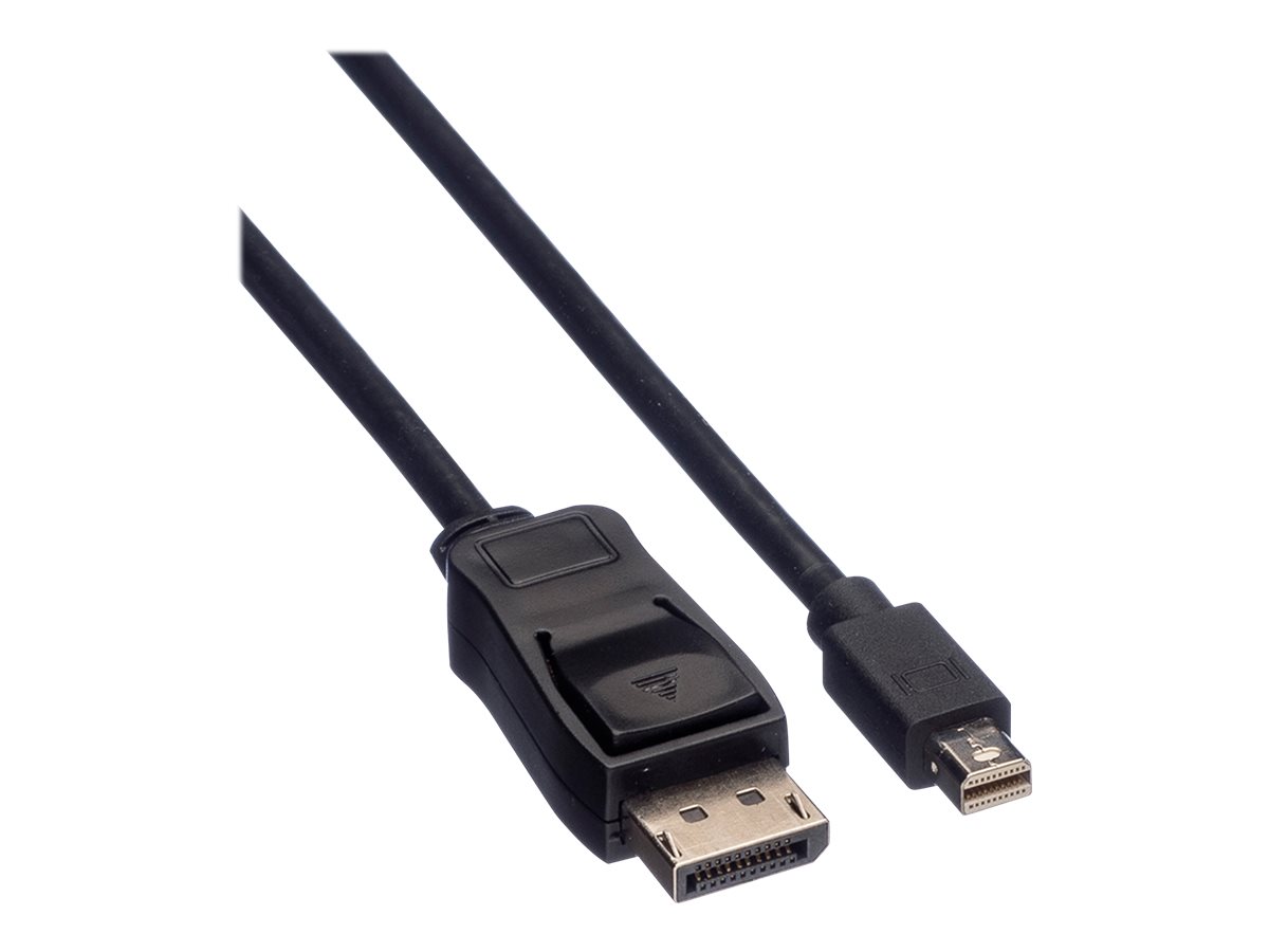 VALUE DisplayPort Kabel, DP ST - Mini DP ST, schwarz, 1,5 m