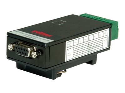 ROLINE RS232 nach RS422/485 Konverter für DIN Hutschiene, selfpowered