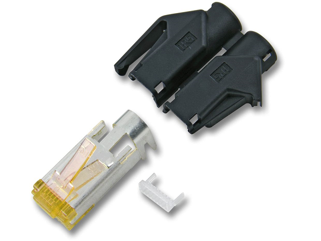 DRAKA Patchkabel Cat.6A (Class EA) S/FTP, UC900 TM31, LSOH, rot, 3 m