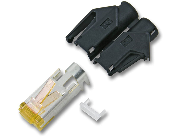 DRAKA Patchkabel Kat.6A (Class EA) S/FTP, UC900 TM31, LSOH, gelb, 3 m