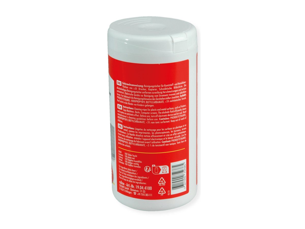 ROLINE Universalreinigungstücher, 100 Stück