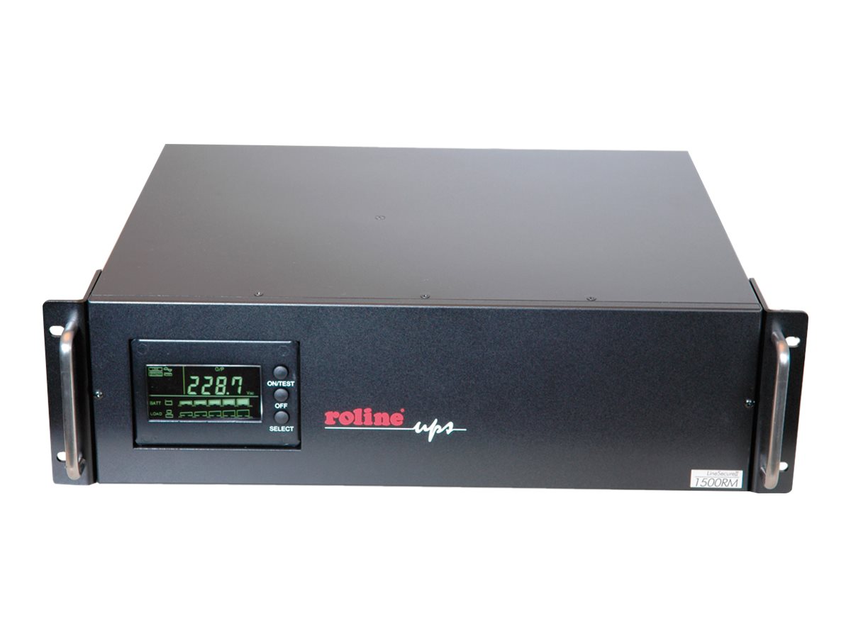 ROLINE LineSecure II 1500R  - Line Interaktive USV, 19