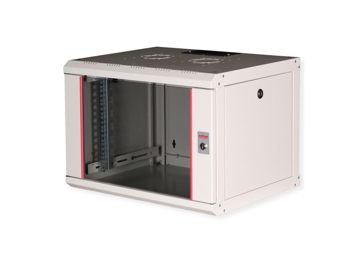 ROLINE 19-Zoll Wandgehäuse Pro 7 HE, 600x450 BxT grau
