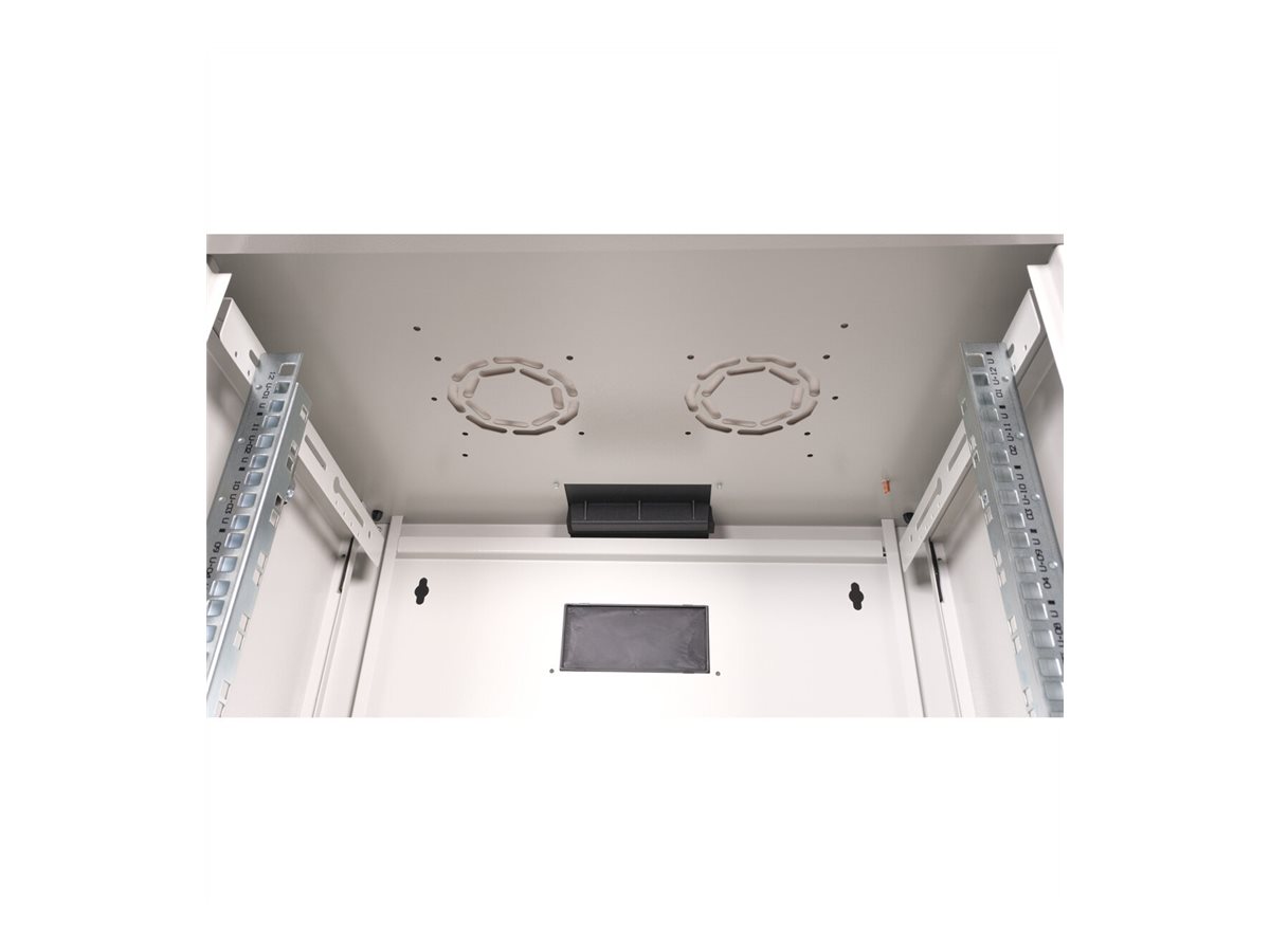 ROLINE 19-Zoll Wandgehäuse Pro 12 HE, 600x450 BxT grau