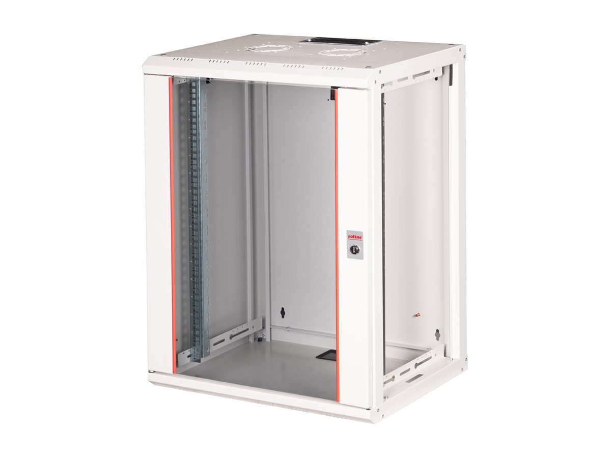 ROLINE 19-Zoll Wandgehäuse Pro 16 HE, 600x450 BxT grau