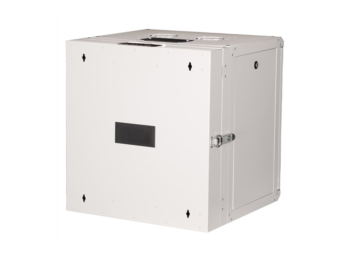 ROLINE 19-Zoll Wandgehäuse Pro 12 HE, 600x600 BxT zweiteilig schwenkbar grau