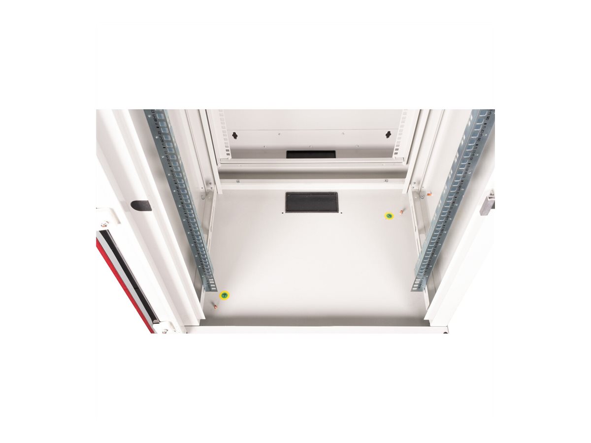 ROLINE 19-Zoll Wandgehäuse Pro 20 HE, 600x600 BxT zweiteilig schwenkbar grau