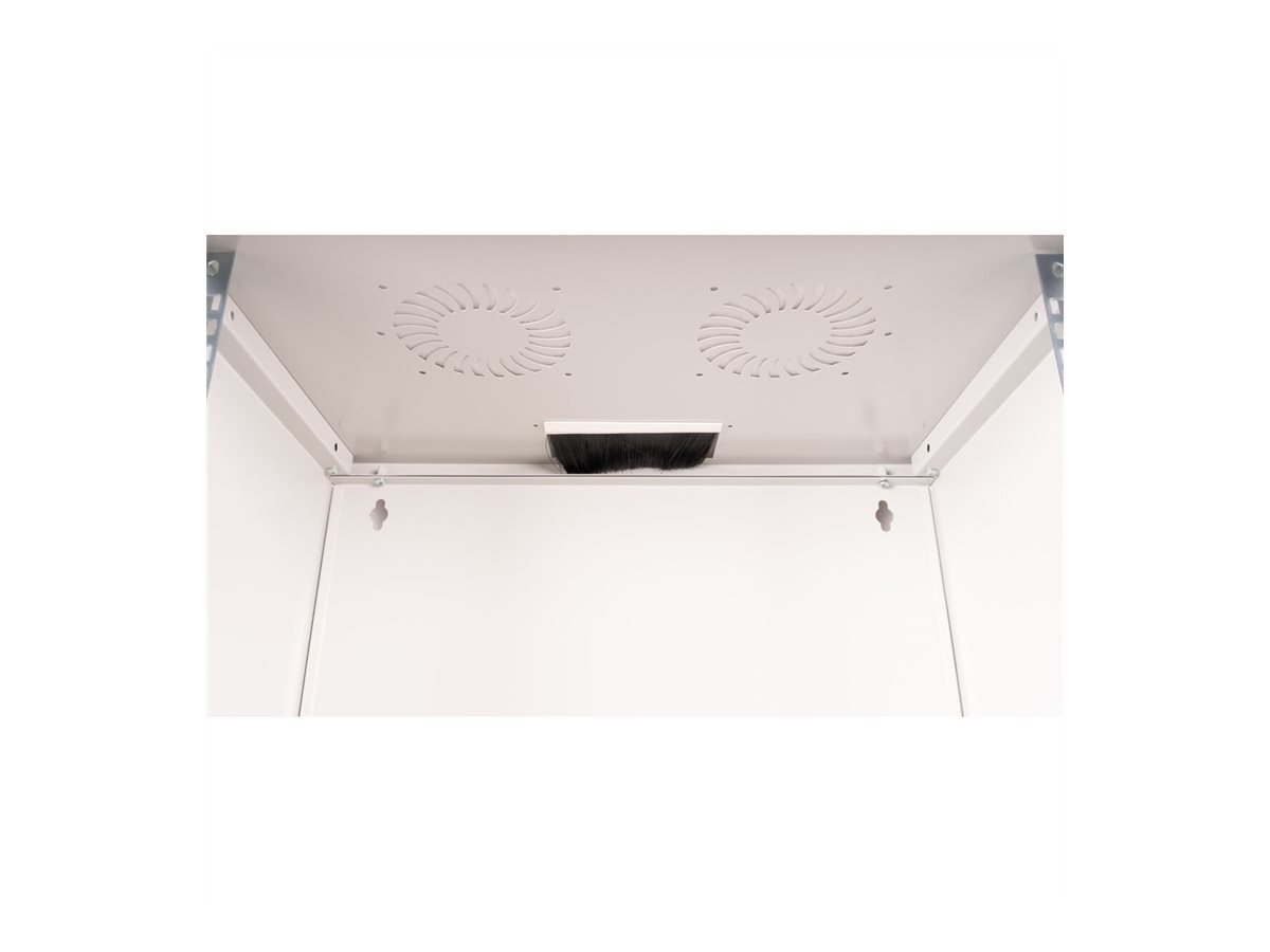 ROLINE 19-Zoll Wandgehäuse Basic 7 HE, 540x400 BxT Bausatz grau