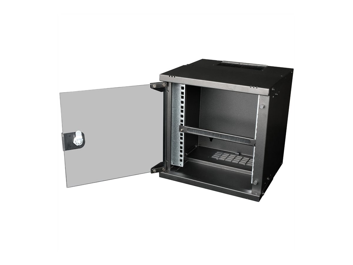 ROLINE 10-Zoll Kabelzuführung, mit Bürstenleiste 0.5HE schwarz