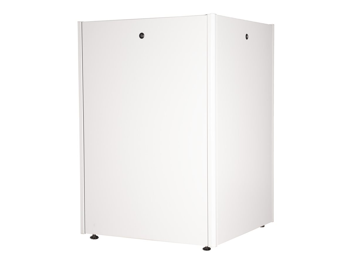 ROLINE 19-Zoll Netzwerkschrank Basic 22 HE, 800x800 BxT Glastür grau