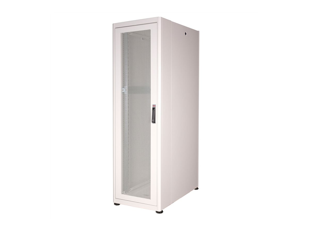 ROLINE 19-Zoll Serverschrank Basic 42 HE, 600x1000 BxT perforiert grau