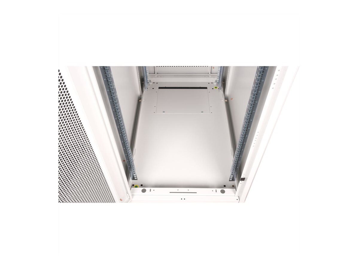 ROLINE 19-Zoll Serverschrank Basic 42 HE, 600x1000 BxT perforiert grau
