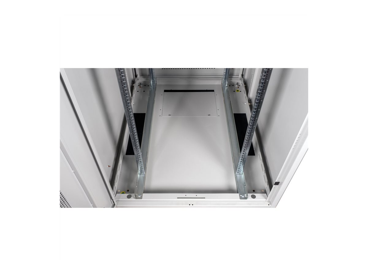 ROLINE 19-Zoll Serverschrank Basic 42 HE, 800x1000 BxT perforiert grau