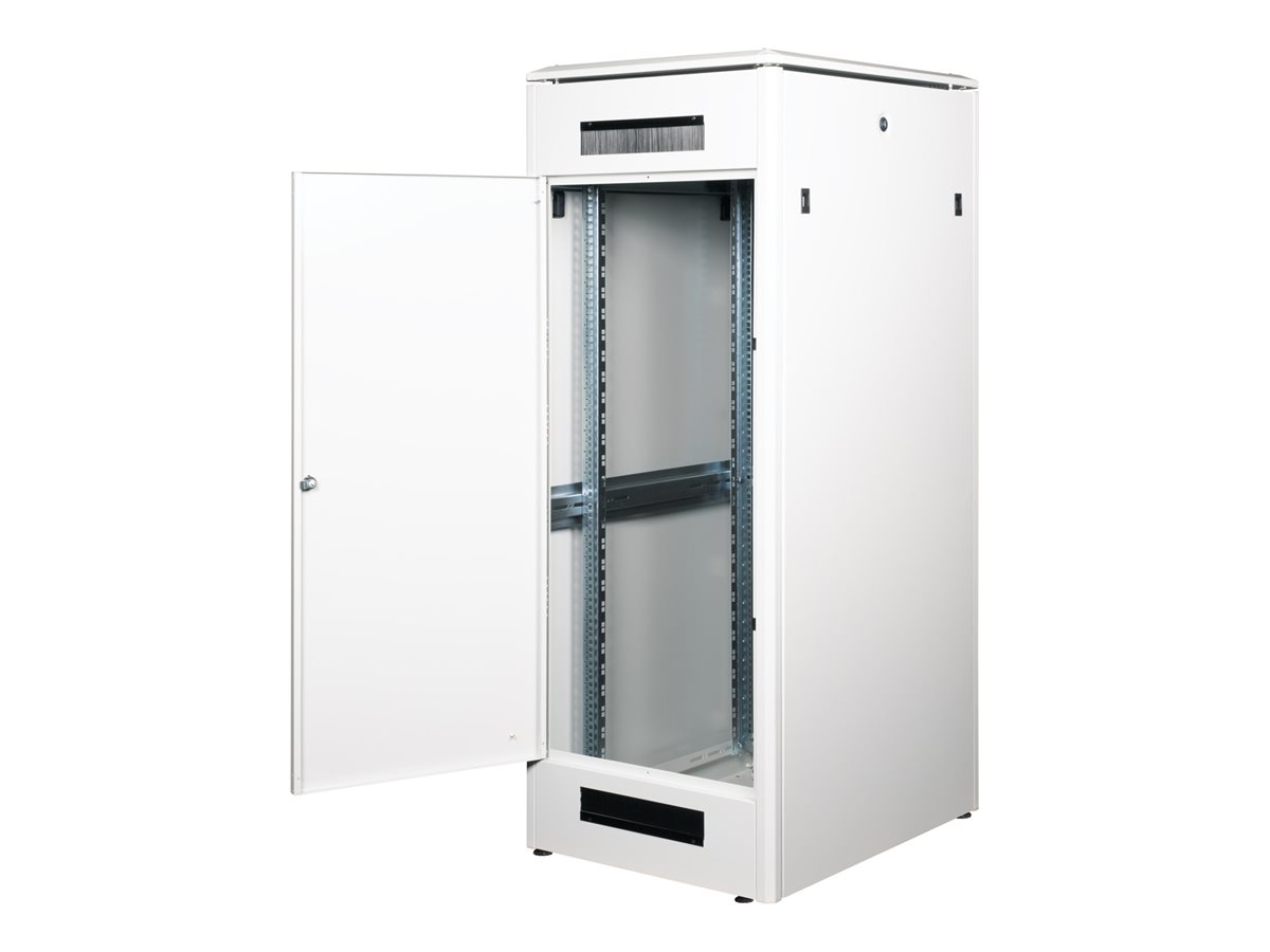 ROLINE 19-Zoll Netzwerkschrank Pro 32 HE, 600x800 BxT Glastür grau