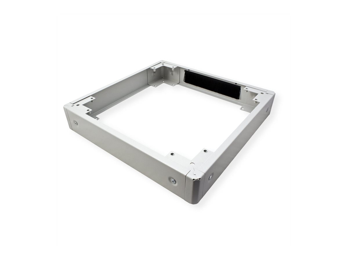 ROLINE Sockel für Netzwerkschrank, 600x600 BxT, grau