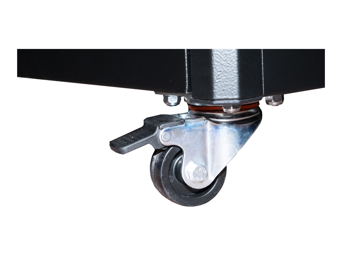 ROLINE Lenkrollen für Server- und Netzwerkschränke, 250 kg