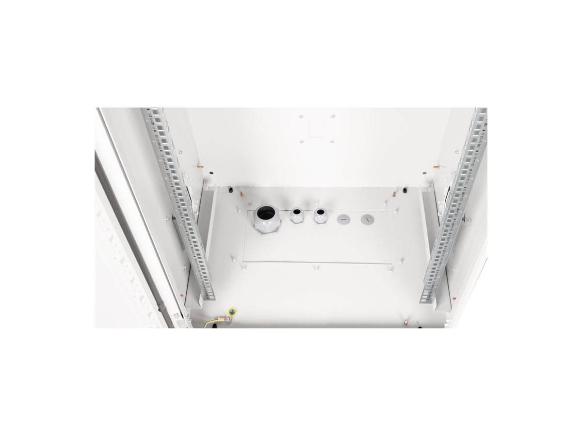 ROLINE 19-Zoll Wandgehäuse Pro 20 HE, 600x450 BxT IP55 outdoor grau