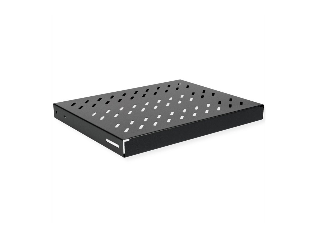 ROLINE 19-Zoll Fachboden 1 HE, 350 T 50 kg schwarz