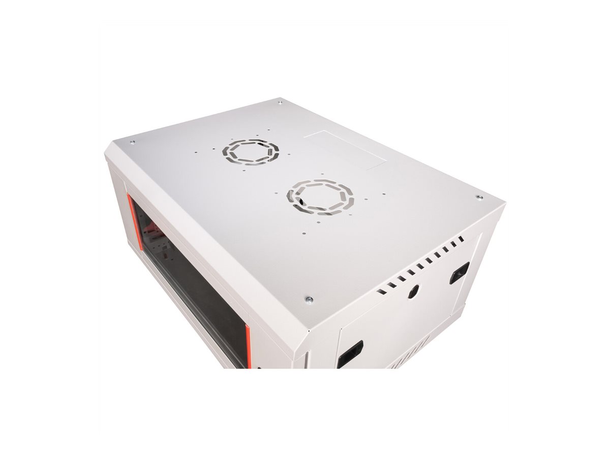 ROLINE 19-Zoll Wandgehäuse Basic Plus 4HE, 600x450 BxT grau