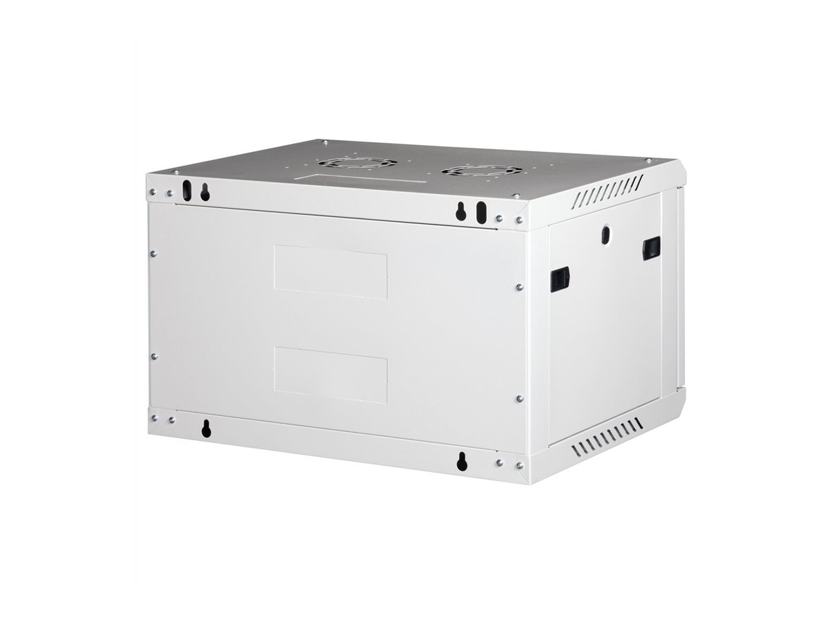 ROLINE 19-Zoll Wandgehäuse Basic Plus 6HE, 600x450 BxT grau