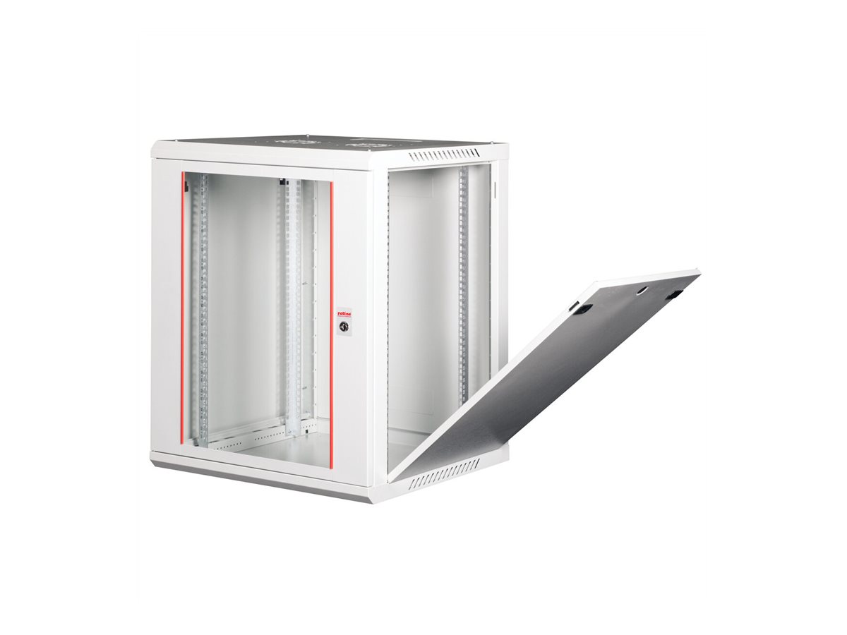 ROLINE 19-Zoll Wandgehäuse Basic Plus 15HE, 600x600 BxT grau