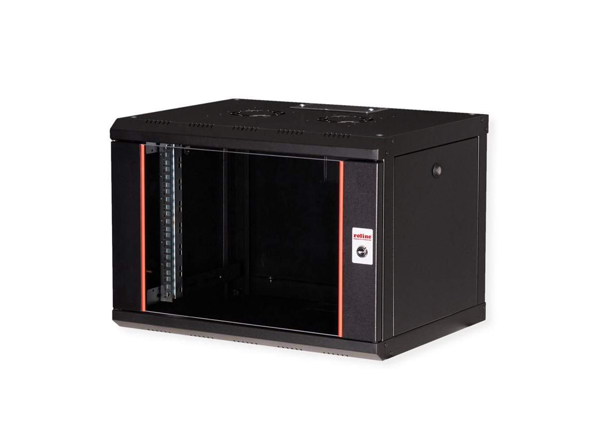 ROLINE 19-Zoll Wandgehäuse Pro 7 HE, 600x450 BxT schwarz
