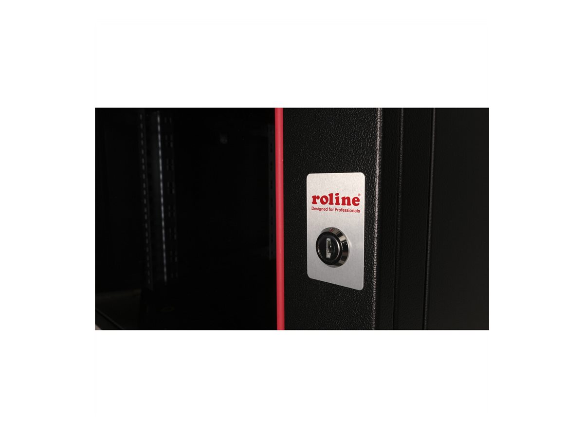 ROLINE 19-Zoll Wandgehäuse Pro 7 HE, 600x450 BxT schwarz
