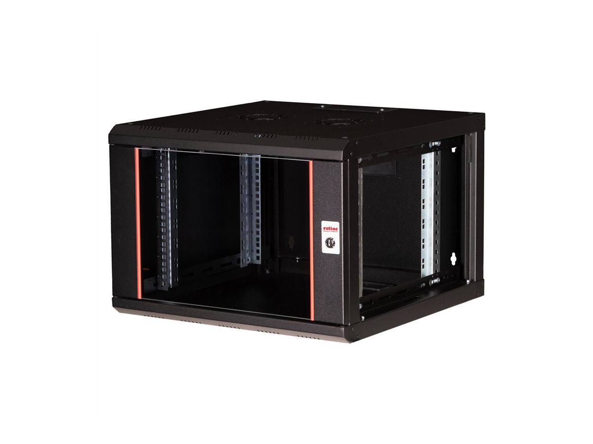 ROLINE 19-Zoll Wandgehäuse Pro 7 HE, 600x600 BxT schwarz