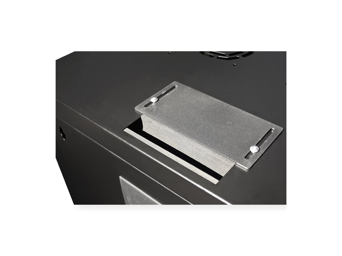 ROLINE 19-Zoll Wandgehäuse Pro 9 HE, 600x600 BxT schwarz