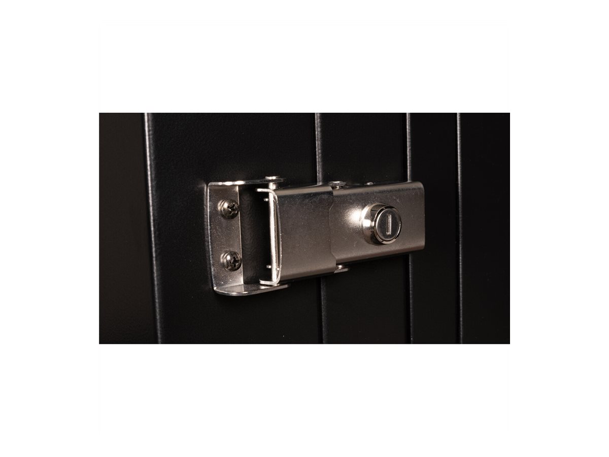 ROLINE 19-Zoll Wandgehäuse Pro 7 HE, 600x600 BxT zweiteilig schwenkbar schwarz