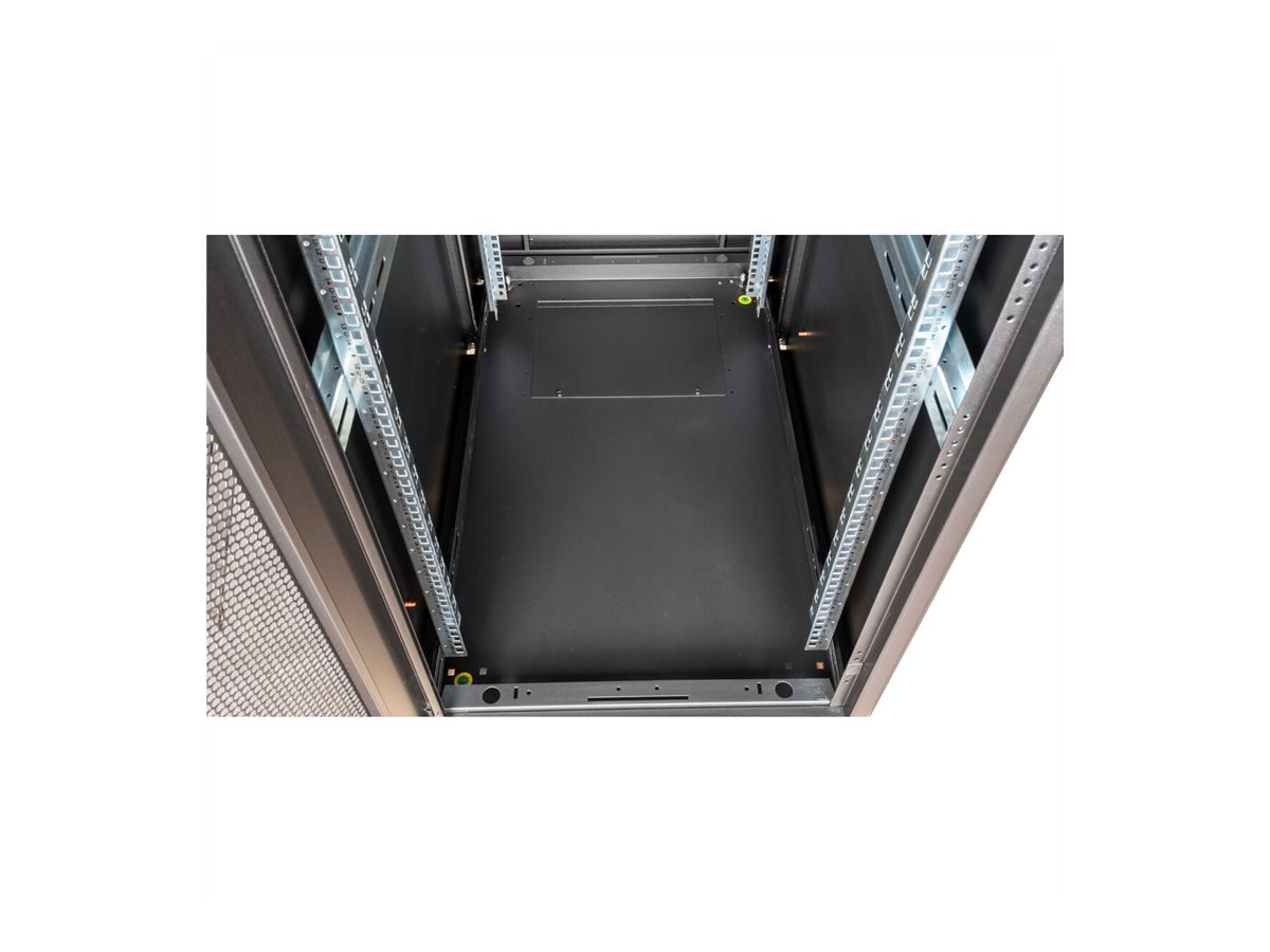 ROLINE 19-Zoll Serverschrank Basic 26 HE, 600x1000 BxT perforiert schwarz