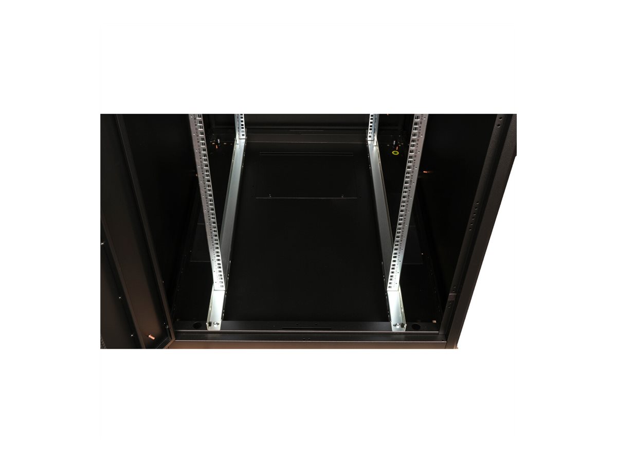ROLINE 19-Zoll Serverschrank Basic 42 HE, 800x1000 BxT perforiert schwarz