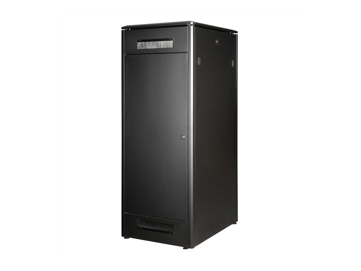 ROLINE 19-Zoll Netzwerkschrank Pro 32 HE, 600x800 BxT Glastür schwarz