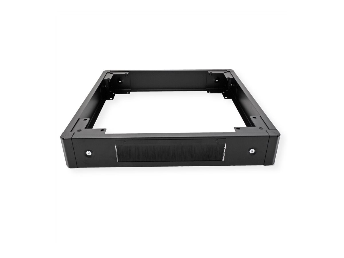 ROLINE Sockel für Netzwerkschrank, 600x600 BxT, schwarz