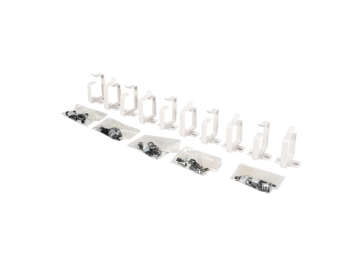 ROLINE Kabelführungsbügel, 44x60mm grau 10 Stück