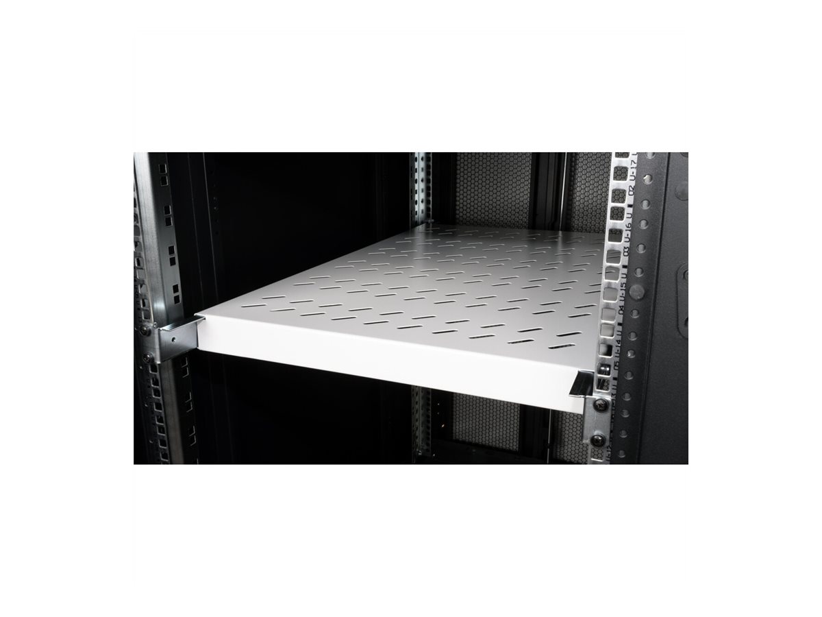 ROLINE 19-Zoll Fachboden 1 HE, 770 T 50 kg grau
