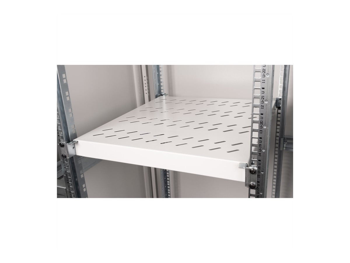 ROLINE 19-Zoll Fachboden 1 HE, 500 T 50 kg grau