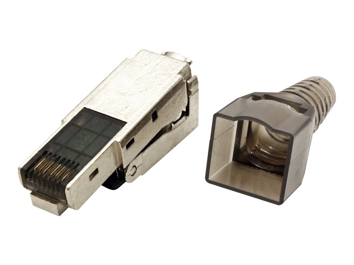 VALUE feldkonfektionierbarer RJ-45 Stecker Cat.6A (Class EA), STP