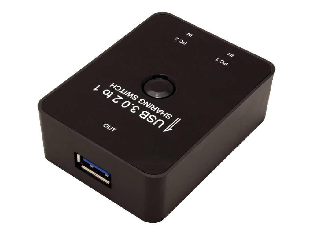 VALUE Manueller USB 3.2 Gen 1 Switch, 2 Ports