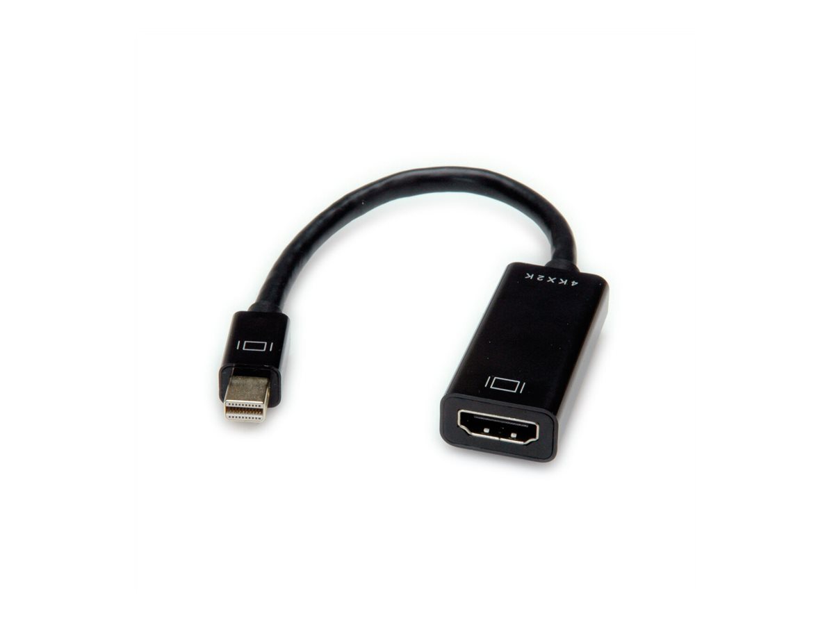 VALUE Mini DisplayPort-HDMI Adapter, v1.2, Mini DP ST - HDMI BU