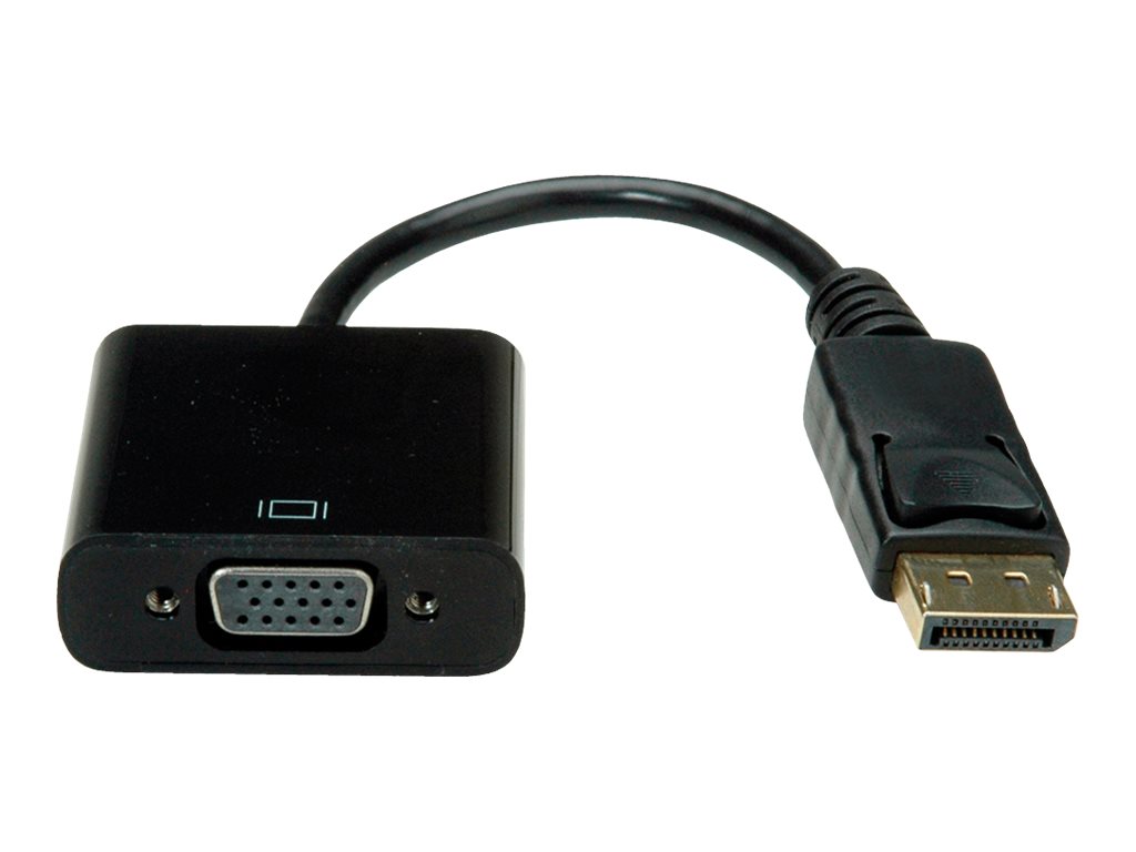 VALUE DisplayPort - VGA Adapter, DP ST - VGA BU, passiv