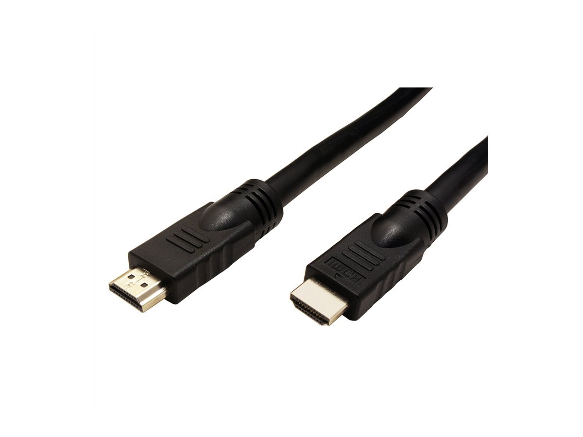 ROLINE UHD HDMI 4K Kabel, mit Repeater, 10 m