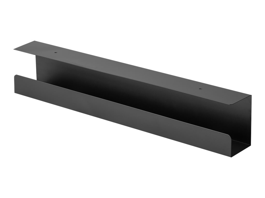 VALUE Kabelkanal, Untertischmontage, schwarz