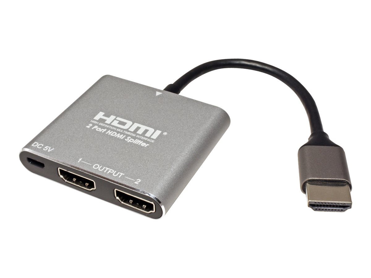 VALUE Video-Splitter, HDMI 4K, 2fach
